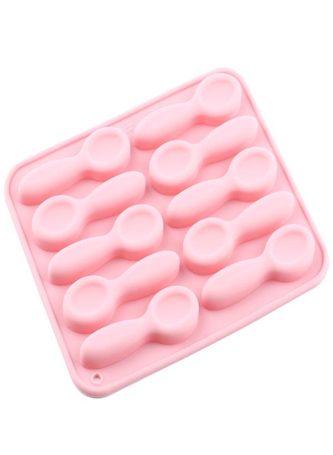 YIMINGMOLD قالب شوكولاتة صغير على شكل ملعقة من YIMINGMOLD، قوالب سيليكون على شكل ملعقة للشوكولاتة - Image 4