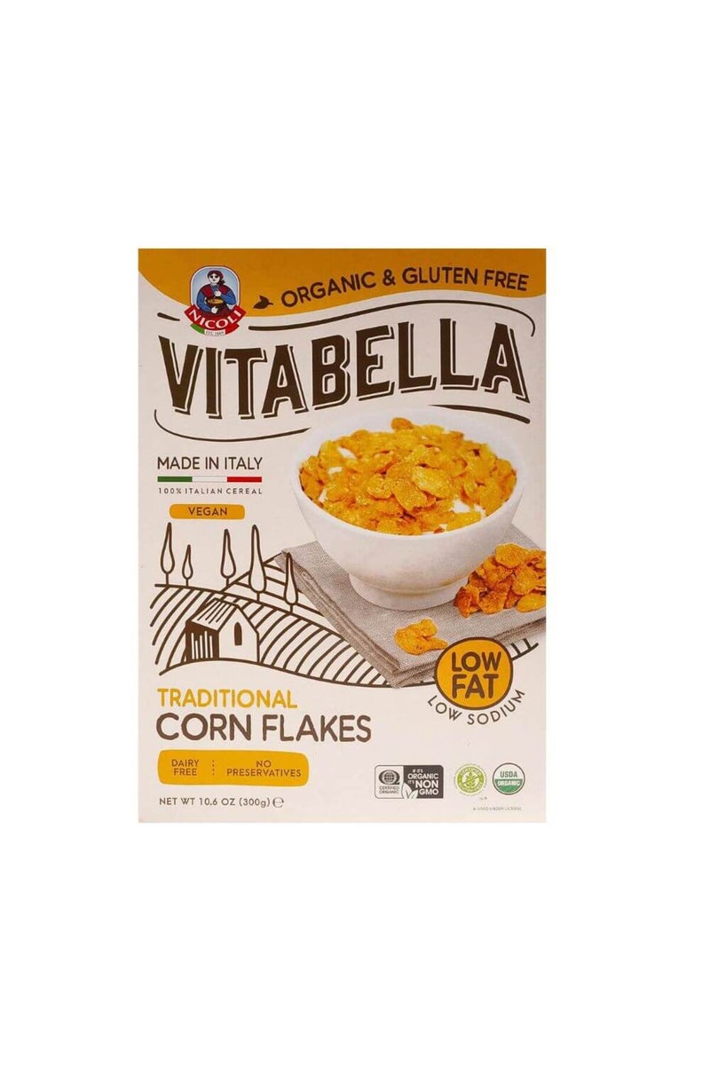 Vitabella Traditional Corn Flakes, 300 gm