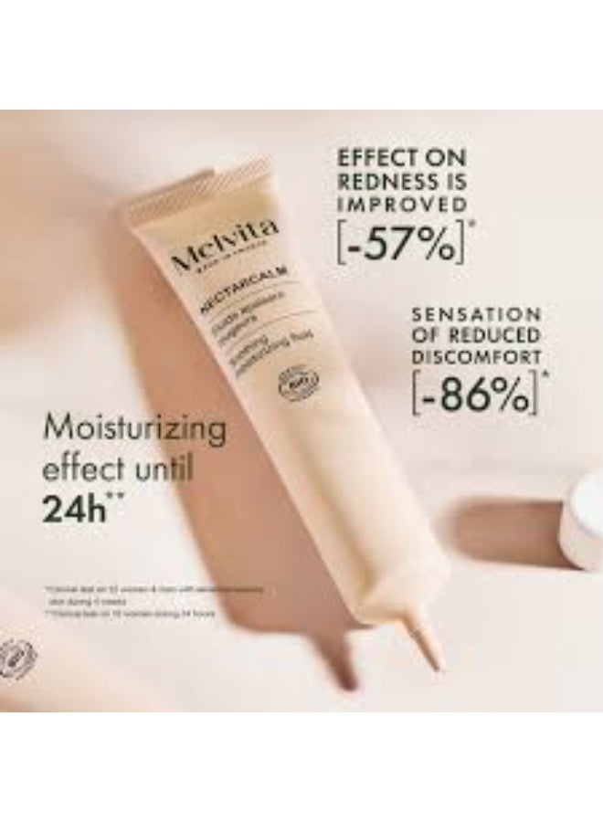 Melvita Nectarcalm Soothing Moisturizing Fluid 40ml - Image 3