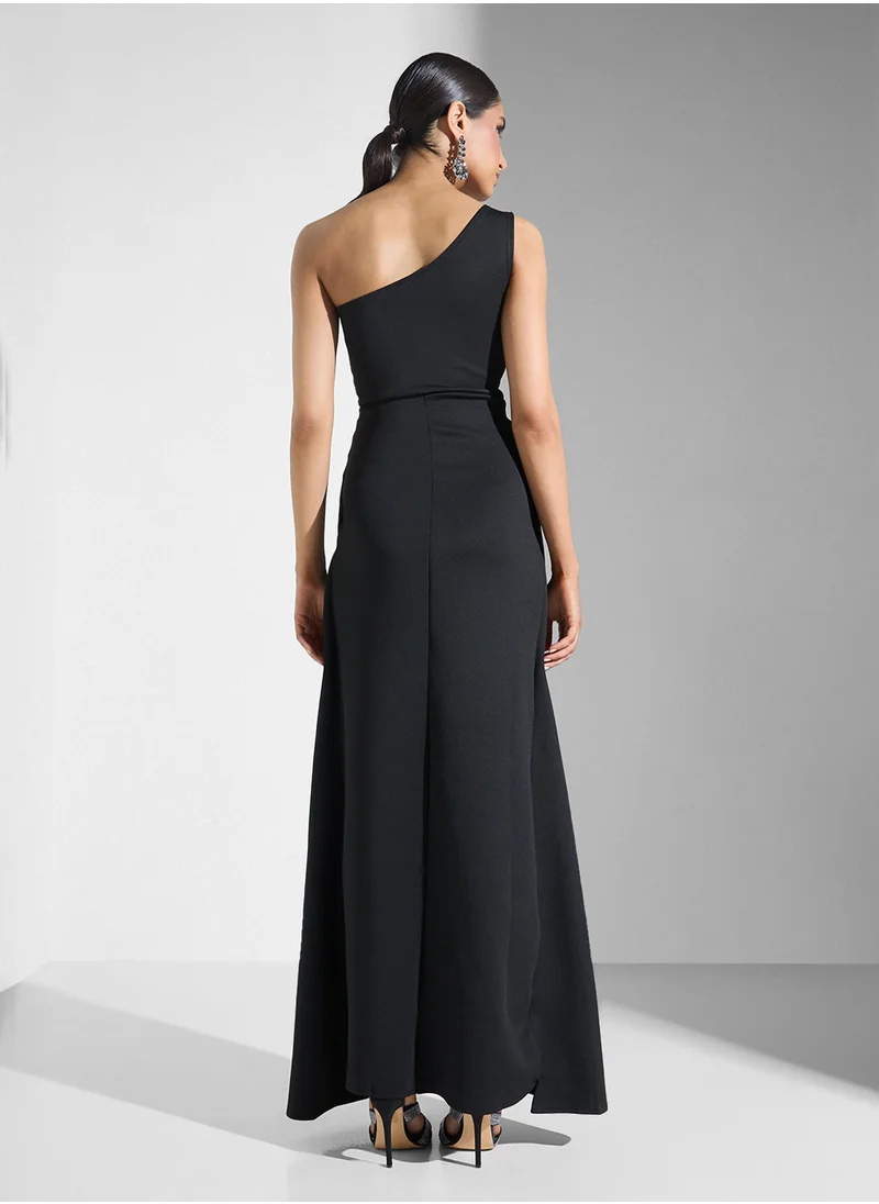 ايلا One Shoulder Dress With Slit