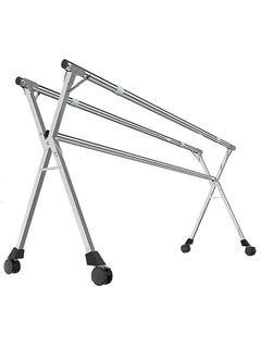 Adjustable Drying  Laundry Washing Foldable Cloth Dryer With Wheel
