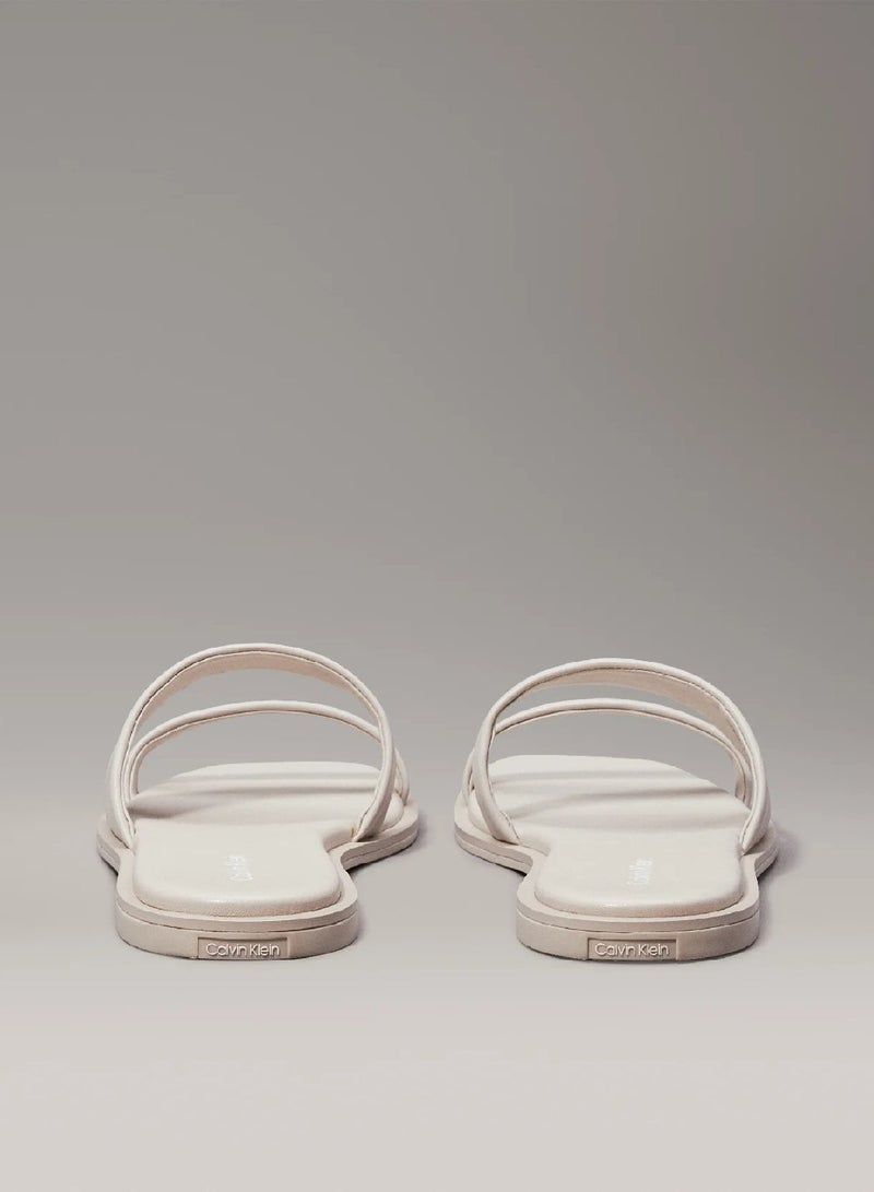 CALVIN KLEIN Leather Sandals - Image 4