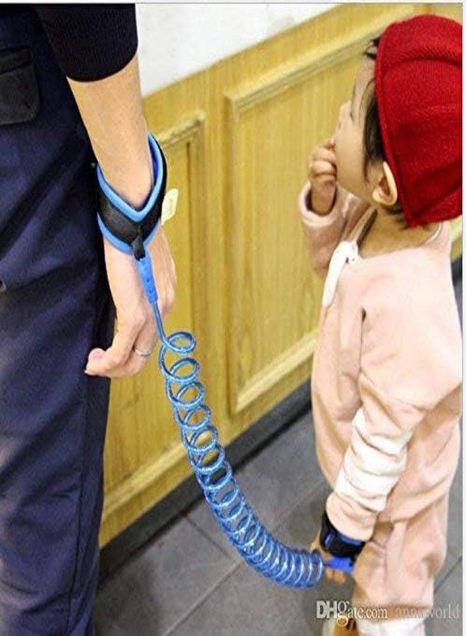 ATETO Anti Lost Wristband with Lock Child Safety Wrist Strap Rope Leash Hand Belt, Anti Lost Rope Walking Link Harness for Kids Braclet Wristband Baby Toddler Harness Leash Strap (PACK OF 1 Multicolor) - Image 3