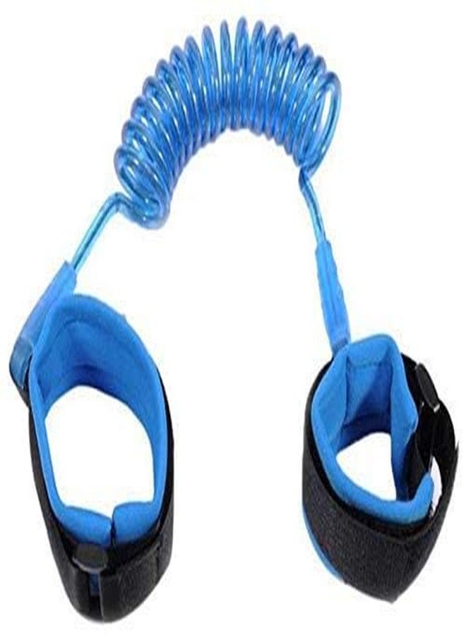 ATETO Anti Lost Wristband with Lock Child Safety Wrist Strap Rope Leash Hand Belt, Anti Lost Rope Walking Link Harness for Kids Braclet Wristband Baby Toddler Harness Leash Strap (PACK OF 1 Multicolor) - Image 1