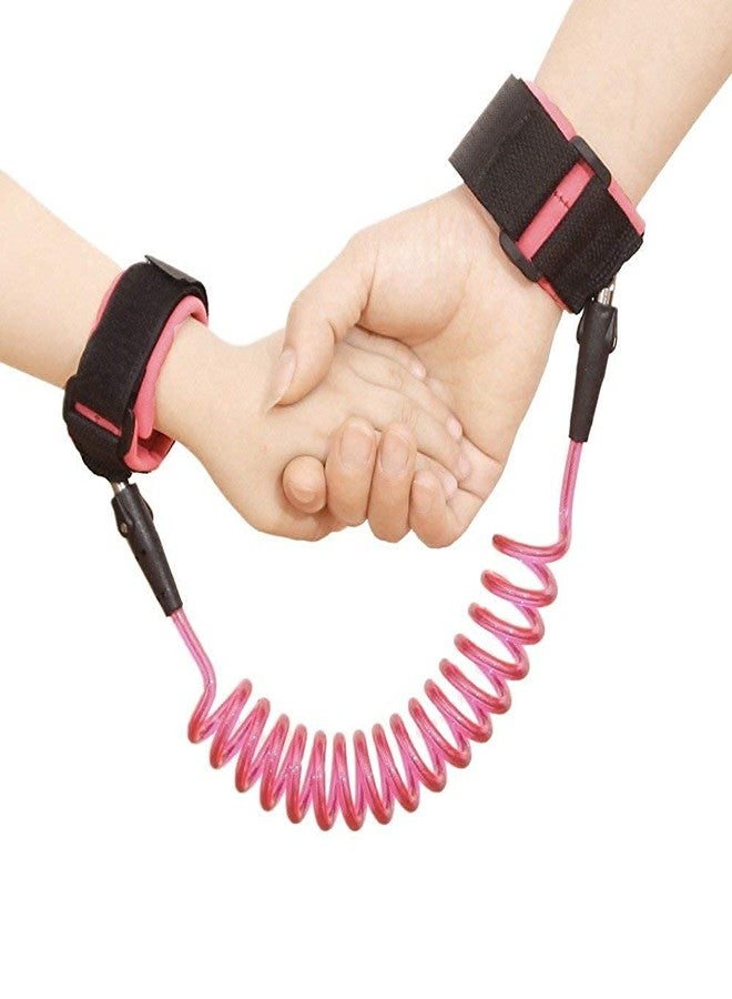 ATETO Anti Lost Wristband with Lock Child Safety Wrist Strap Rope Leash Hand Belt, Anti Lost Rope Walking Link Harness for Kids Braclet Wristband Baby Toddler Harness Leash Strap (PACK OF 1 Multicolor) - Image 2