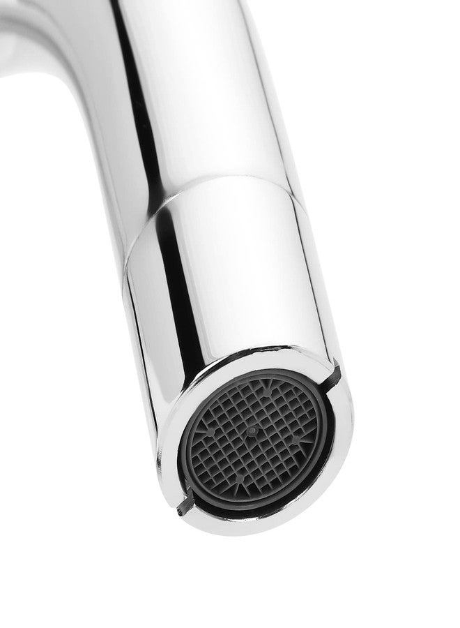 Hindware Italian Collection F520023CP Avior Sink Tap for Kitchen with Swivel Spout (Wall Mounted), Brass with Chrome Finish - Image 5