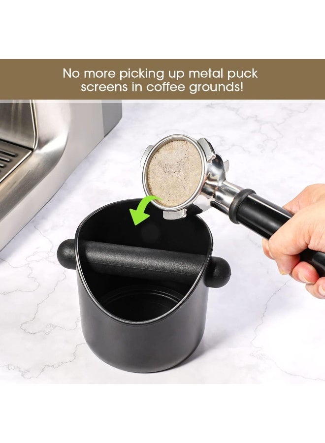 51mm Espresso Filter Paper Puck Screen – 100 Unbleached Coffee Filter Papers for 51mm Portafilter, Improves Extraction & Reduces Residue - Image 3