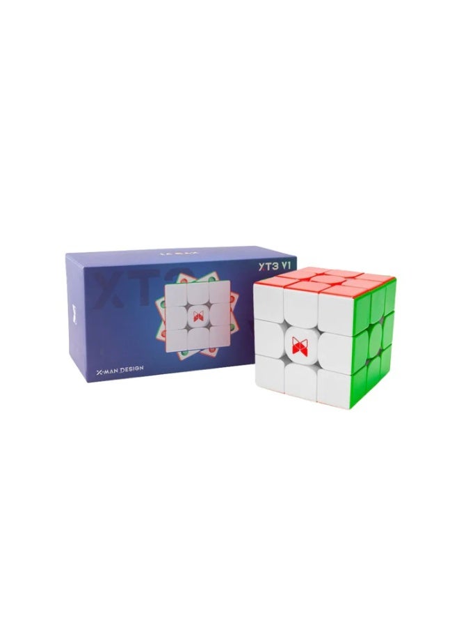 QiYi Cubuzzle QiYi X-Man XT3 V1 (Pioneer UV) 3X3 Magnetic SpeedCube - Image 2