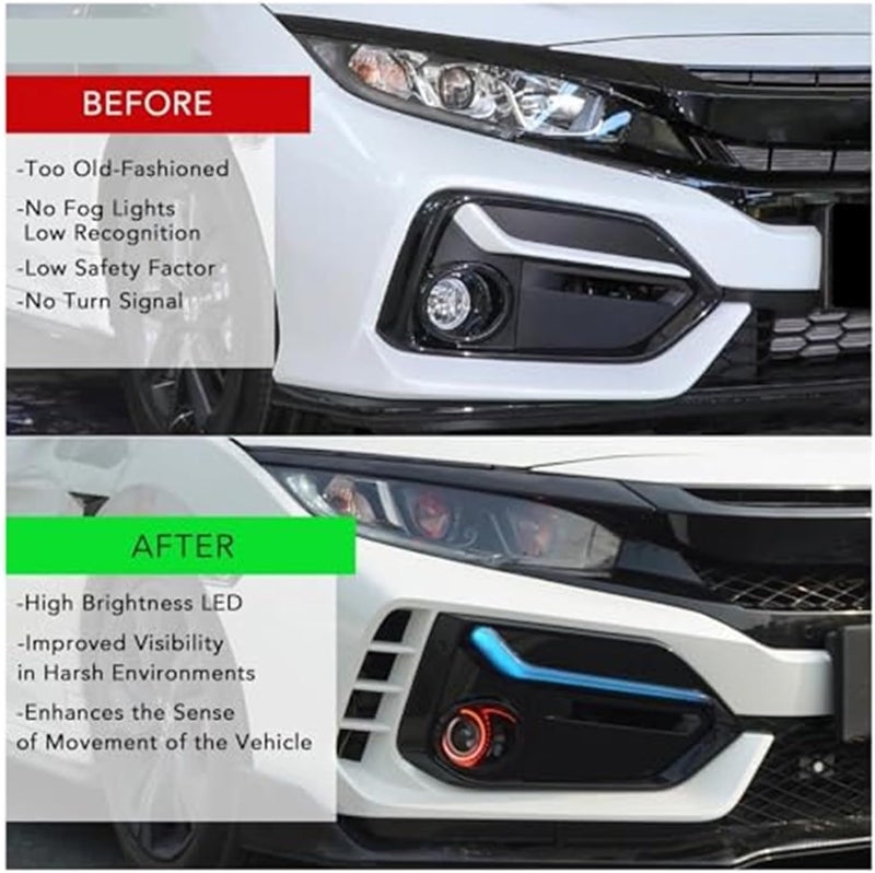 Vuzmode LED Fog Light Assembly for Civic - Image 3