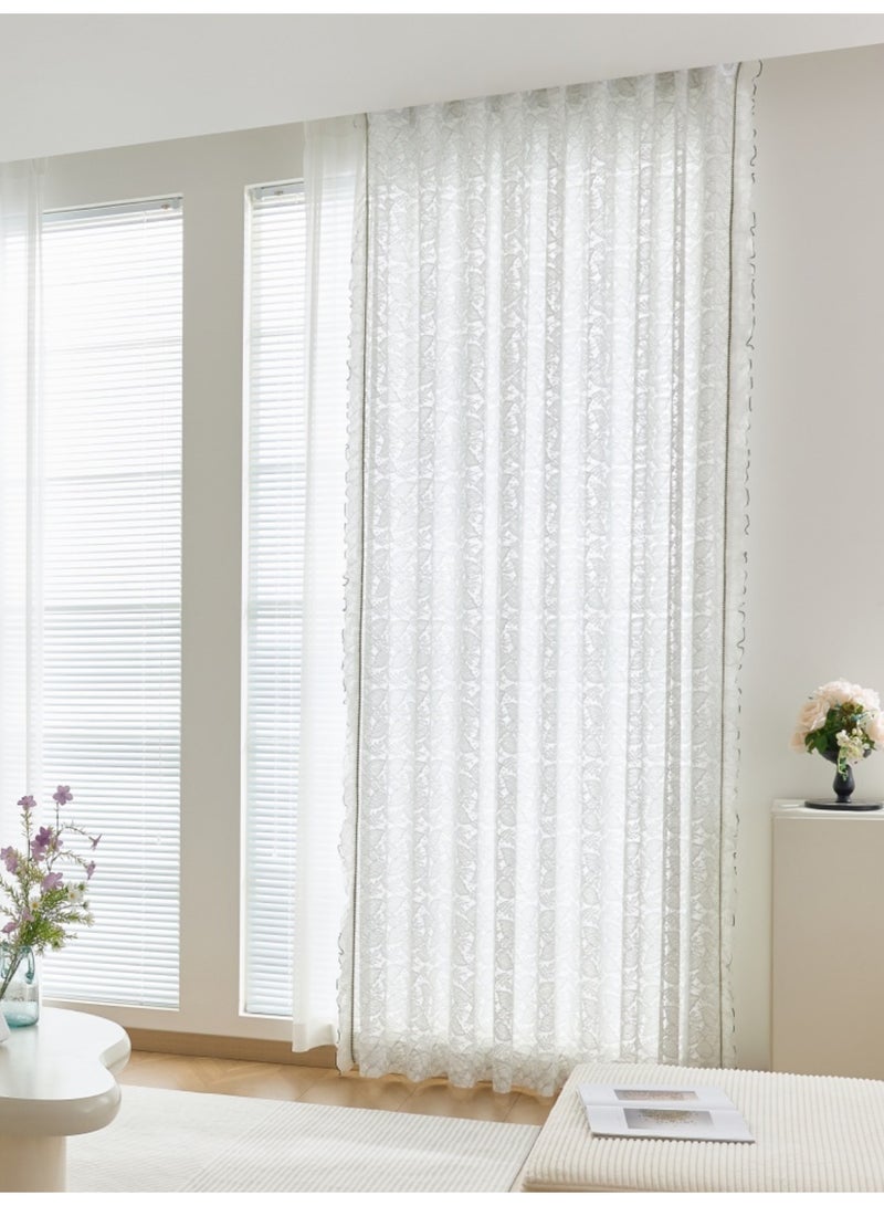 QBAID Modern Sheer Window Curtain – Available in 6 Sizes and 3 Heading Styles - Image 2
