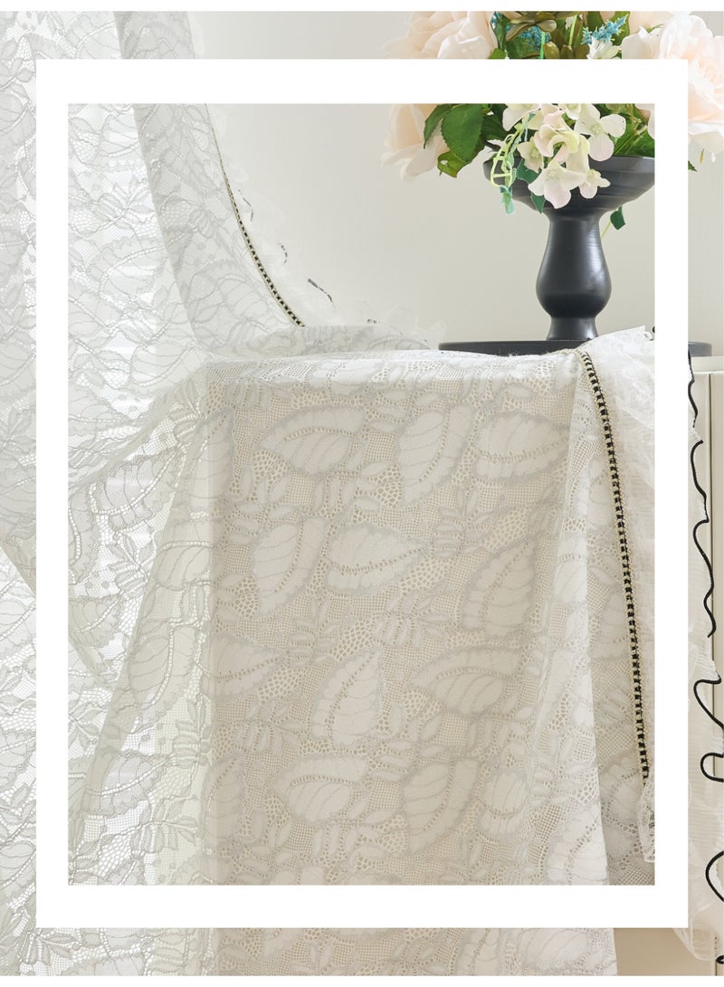 QBAID Modern Sheer Window Curtain – Available in 6 Sizes and 3 Heading Styles - Image 4