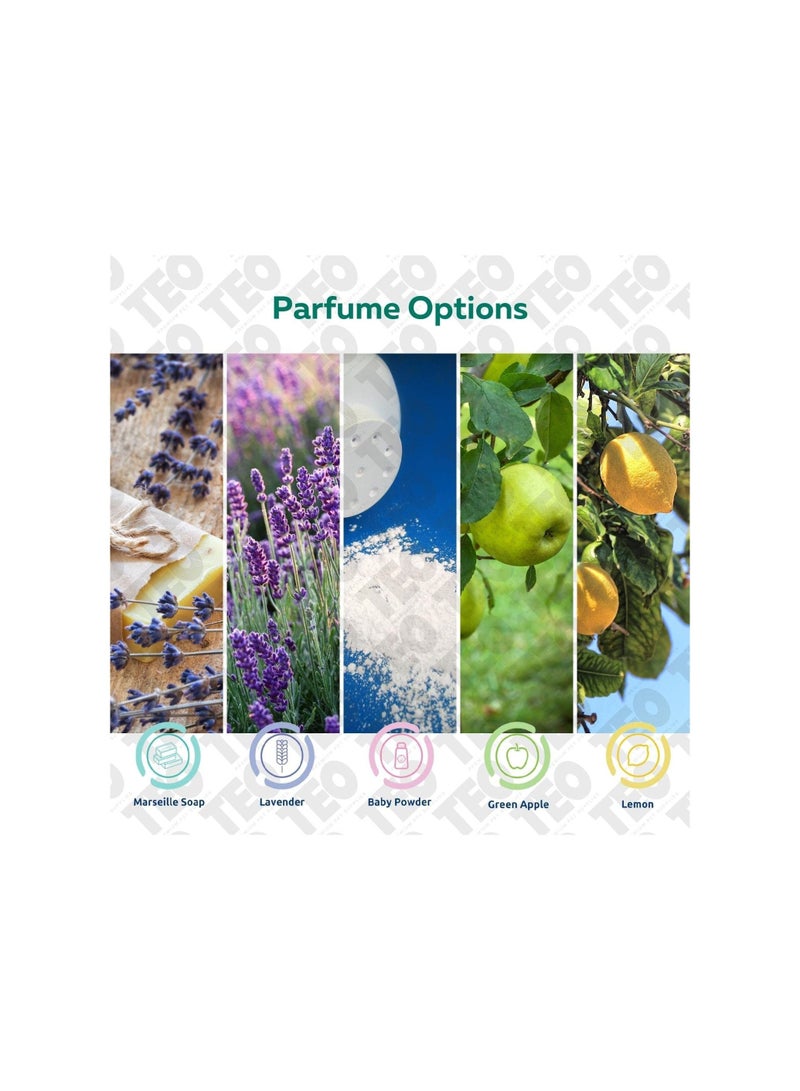 فيلين بريميوم للقطط (20 لتر) فضلات قطط طبيعية متكتلة خالية من الغبار (ليمون) - Image 3