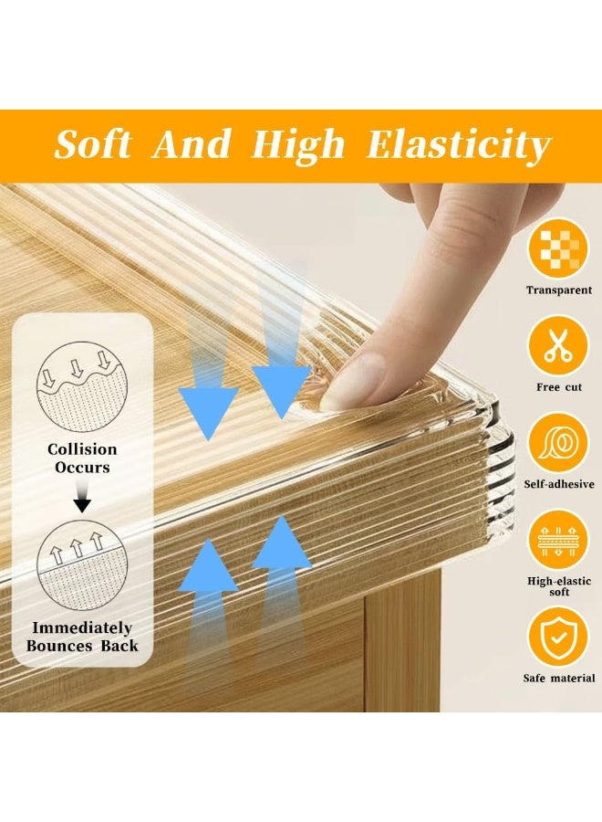 INSIJAM Safety Edge Corner Protector 2M Foam Safety Strips for Baby Furniture Edge and Corner Protector Guards Soft Rubber Foam Edge Bumpers with Double-side Tape for Furniture Table Fireplace - Image 3