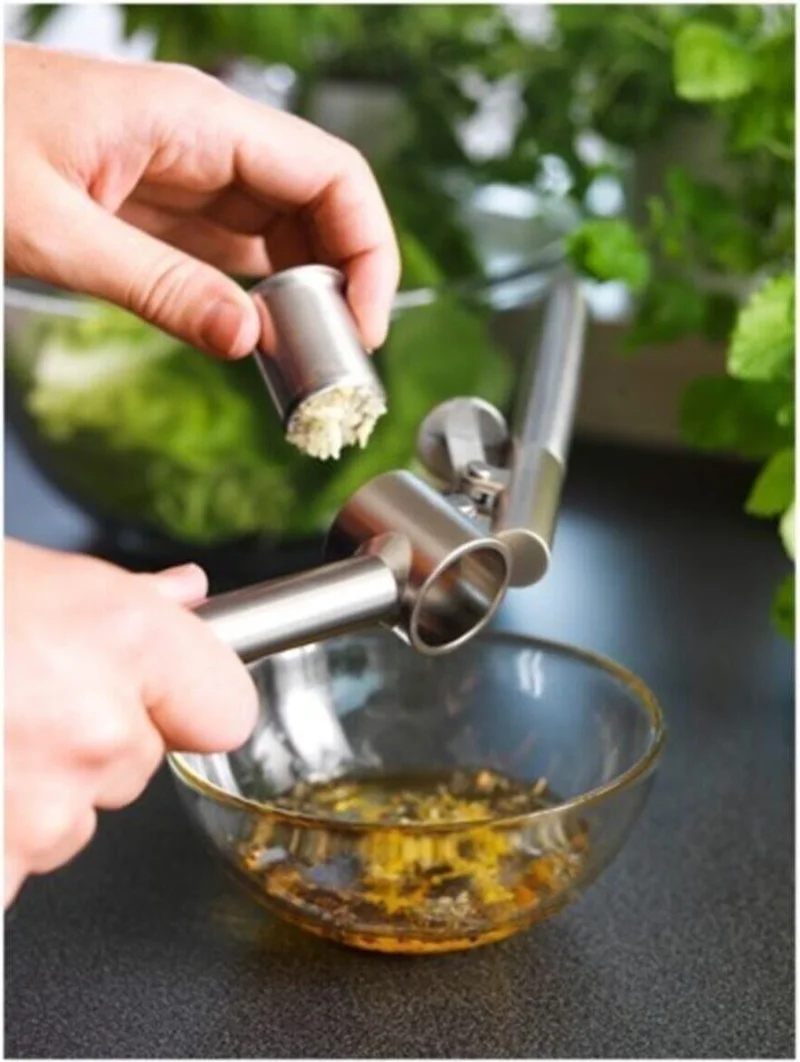 أيكيا Koncıs Stainless Steel Garlic Press