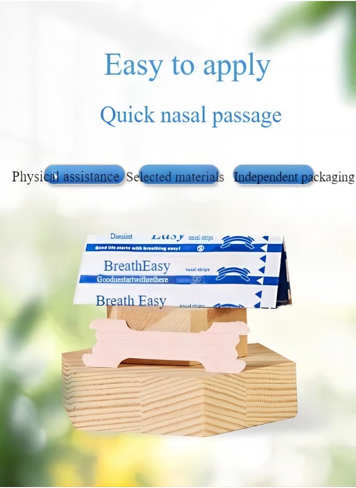 Generic Anti-snoring nasal patch start kit (30 pieces) - Increase oxygen intake, reduce snoring, and improve sleep quality - Anti-sweat, skin-safe nose patch - No medications or chemicals, (large size)  - Image 5