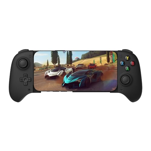 8Bitdo Ultimate Mobile Gaming Controller for Android devices, Bluetooth Mobile Game Controller with Hall Effect Joysticks and Hall Triggers (Black) - Image 1
