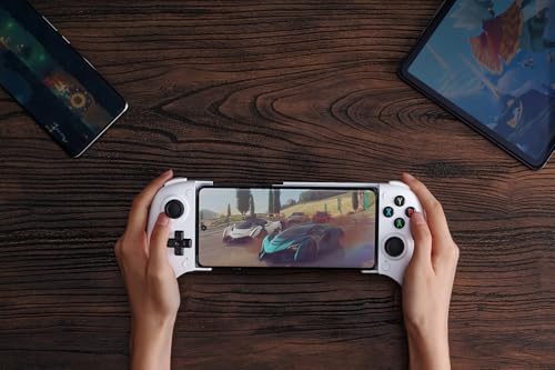 8Bitdo Ultimate Mobile Gaming Controller for Android devices, Bluetooth Mobile Game Controller with Hall Effect Joysticks and Hall Triggers (Black) - Image 3