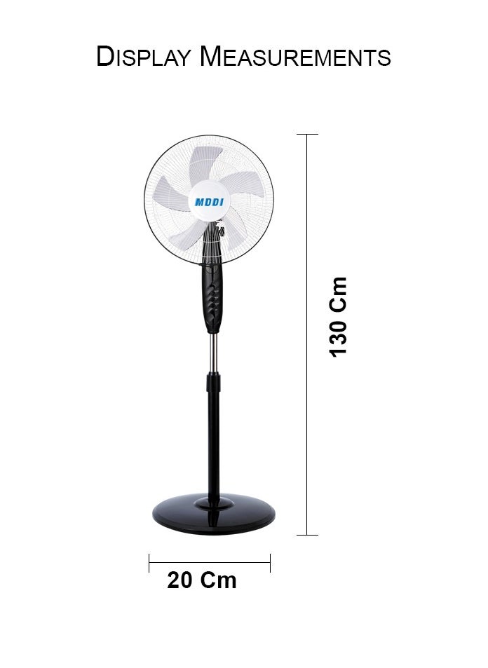 MODI - 16" Pedestal Fan With Remote Control And Timer - Image 1