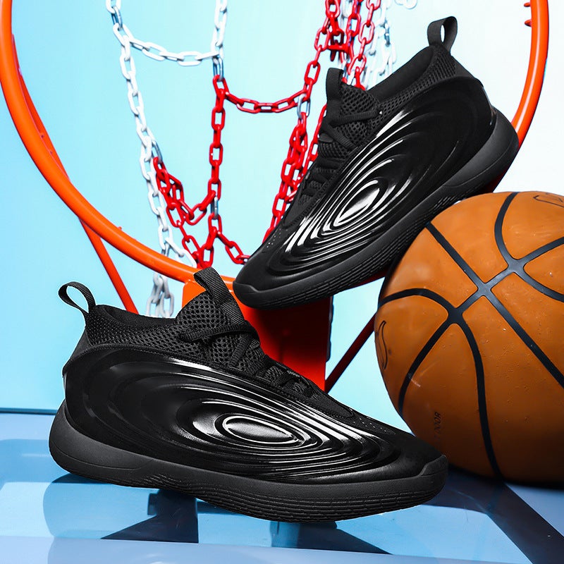 Cushioned Professional Basketball Shoes 2026 Summer Unisex Cyber Purple Low-Top Comfortable Wear-Resistant Training Sneakers - Image 3