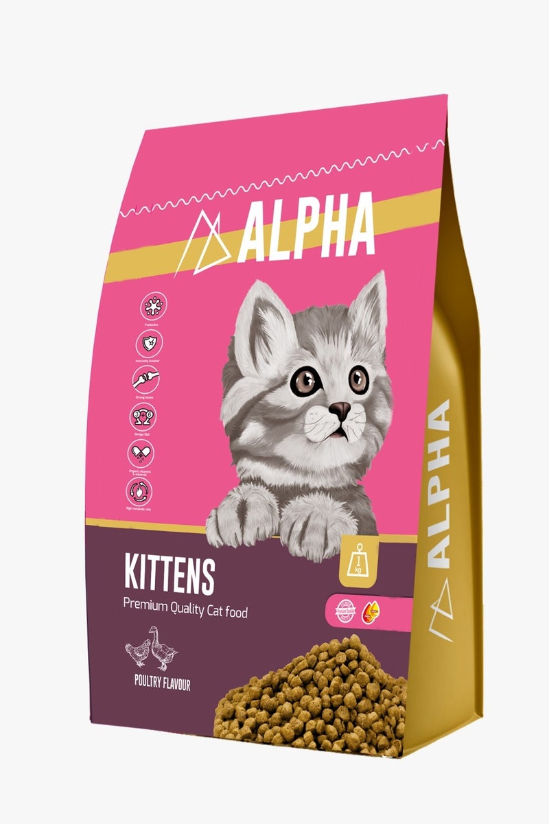 ألفا دراي فود الفا للقطط الصغيره 1ك