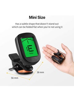 Generic Guitar Tuner Clip on Accurate Chromatic Acoustic Guitar Bass Violin Ukulele Tuner  - Image 2