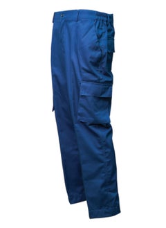 International Uniform L.L.C Premium Multi Pockets Blue Colour Cargo Pant  - Image 3