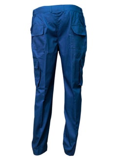 International Uniform L.L.C Premium Multi Pockets Blue Colour Cargo Pant  - Image 2