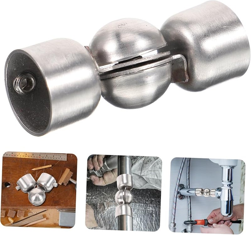 Stainless Steel Round Duct Connector 16mm 2 Way Fitting for Plumbing HVAC Systems - Image 4