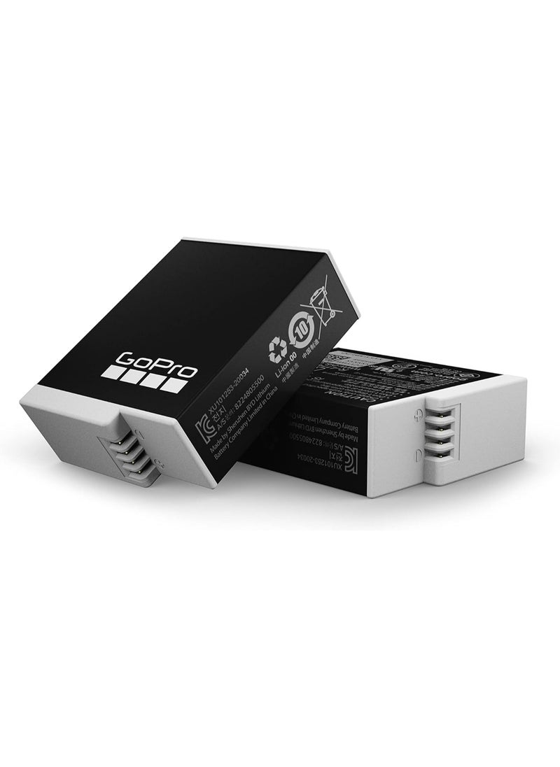 GoPro Rechargeable Enduro Battery 2-Pack (HERO12 Black/HERO11 Black/HERO10 Black/HERO9 Black) - Official GoPro Accessory  - Image 2