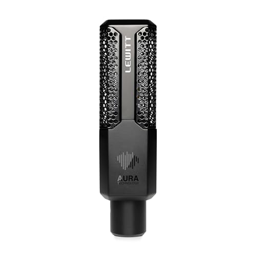 Lewitt RAY Microphone with Autofocus for Your Voice - Mute by Distance and Mute Button - for Podcasts, Streaming, Content and Music in Studio Quality - 1" Studio Condenser Capsule - Image 5