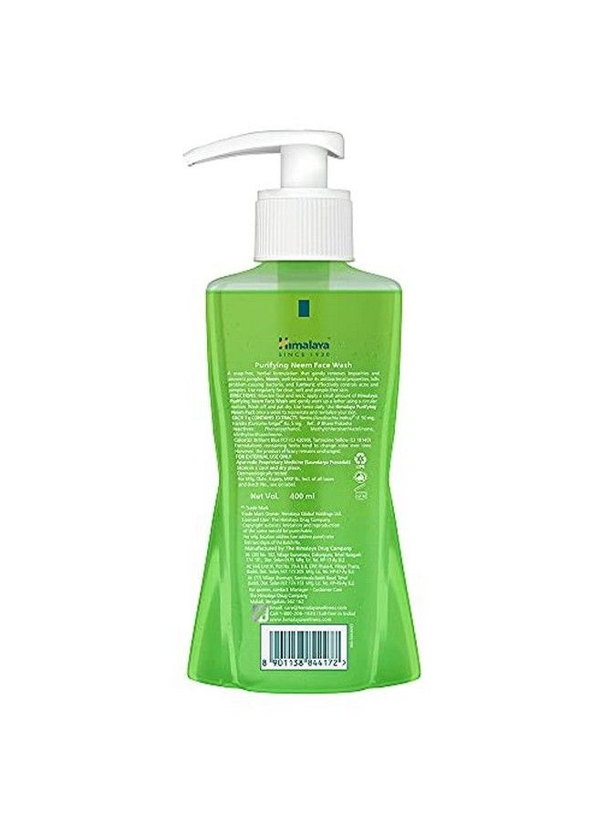 Himalaya Purifying Neem Face Wash, 400 Ml  - Image 4