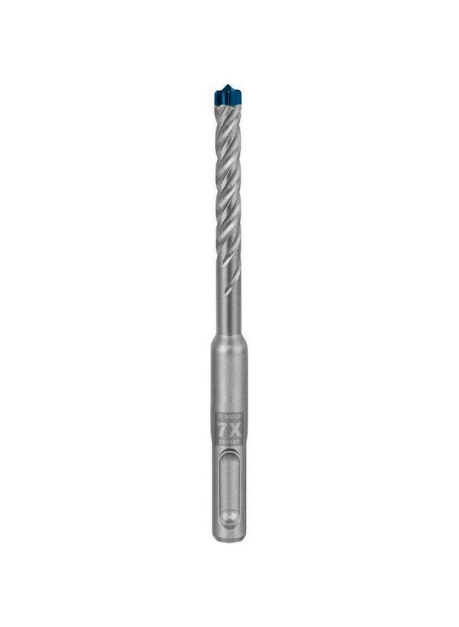 BOSCH Expert SDS Plus-7X Concrete Hammer Drill Bit Silver 7 x 115 mm JE2 608 900 083 - Image 1