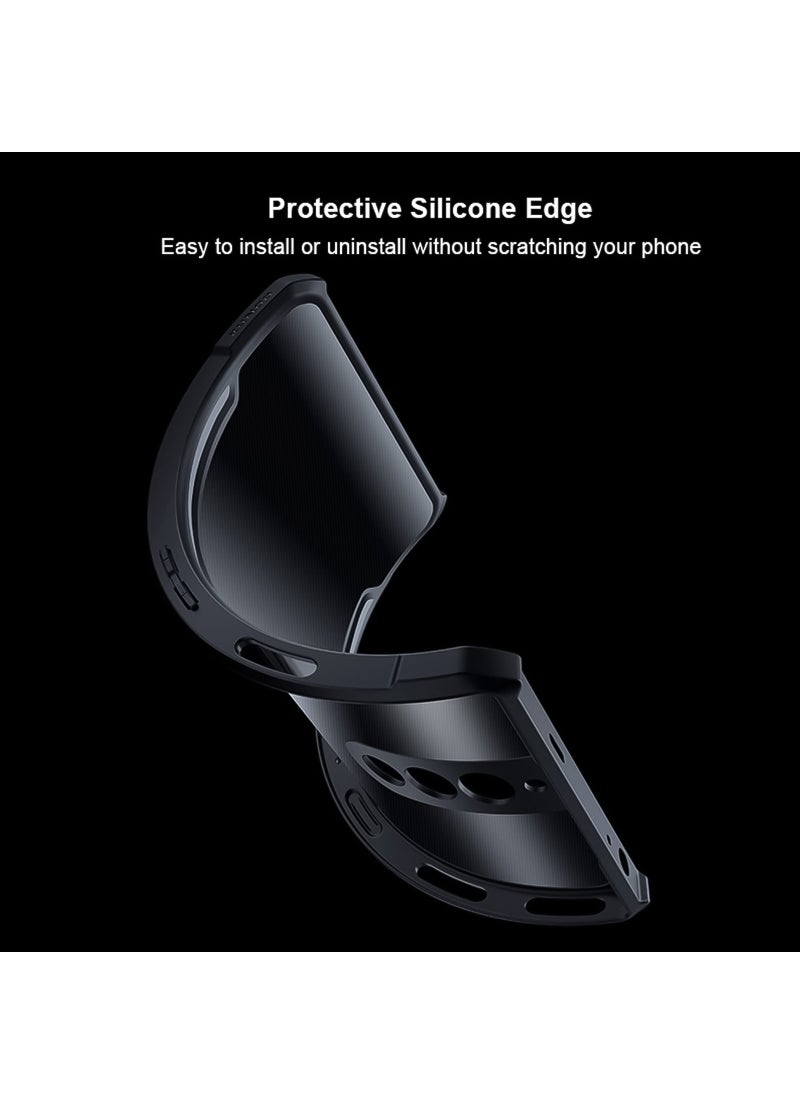 ماركة غير محددة - حافظات واقية متوافقة مع ZTE Nubia Red Magic 8S Pro، للغطاء الخلفي Red Magic 8 Pro Plus، لحافظة الهاتف المحمول Nubia Red Magic 8 Pro، مع واقي شاشة من الزجاج المقسى X1 - Image 1