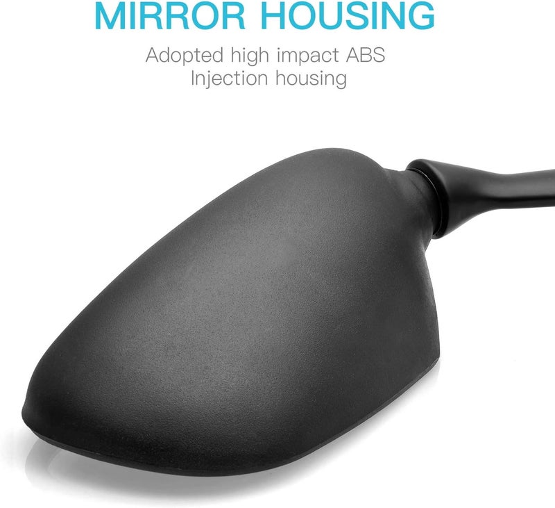 MZS Motorcycle Mirrors Rear View for YZF R1 (2009-2014) - Image 2