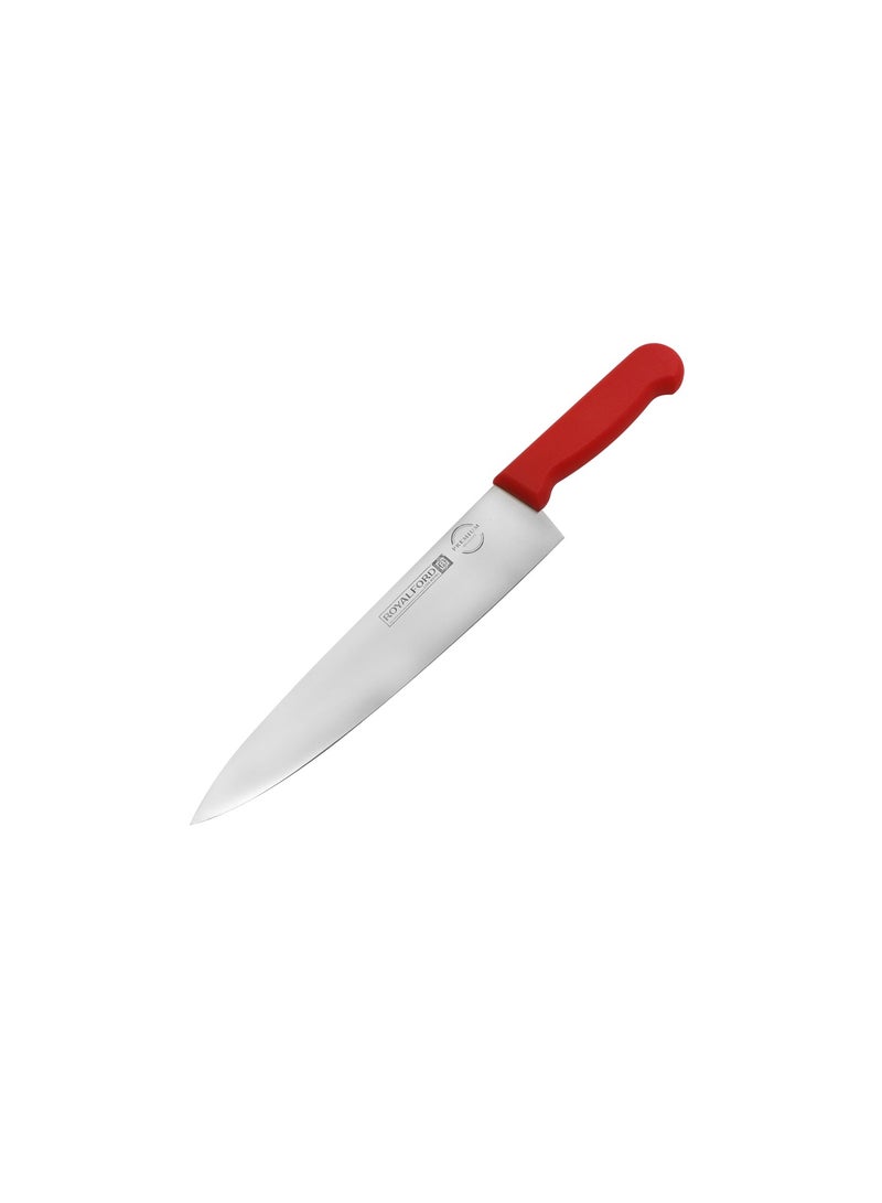 Royalford 8" Chef Knife- RF12559/ with Ultra-Sharp Stainless Steel Blades and Rust-Proof Body, PP Handle - Image 3