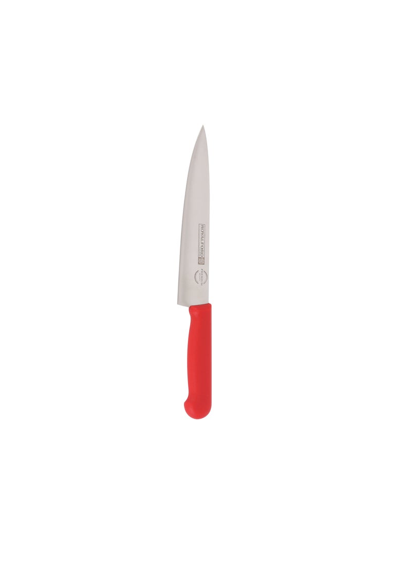 Royalford 8" Chef Knife- RF12559/ with Ultra-Sharp Stainless Steel Blades and Rust-Proof Body, PP Handle - Image 5
