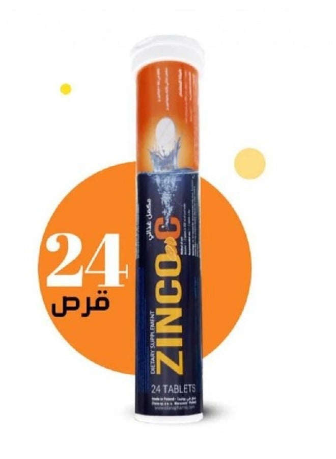 ZINCO VITAMIN C 1000 MG 24 EFFERVESCENT TABLETS - Image 3