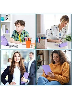 Procases Smart Case For Ipad Mini 7 A17 Pro 2024 Ipad Mini 6 2021 8.3 Inch Ipad Mini 7Th 6Th Generation Case Hard Back Cover Case For Ipad Mini 8.3" 7Th Gen A2995 6Th Gen A2567 A2568 A2569 Purple  - Image 4