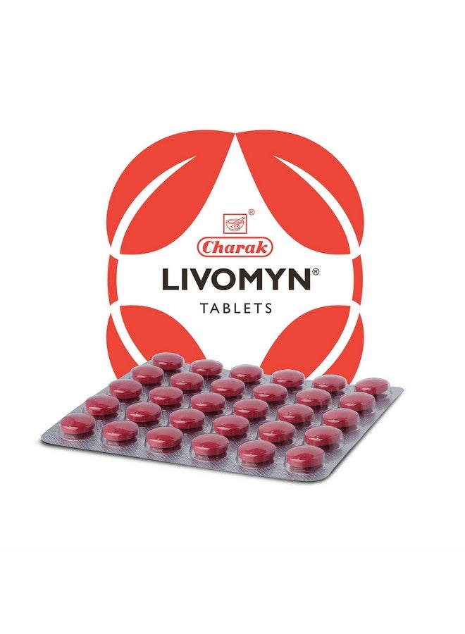 Charak أقراص ليفومين من شراك فارما لدعم الكبد وإزالة السموم - 30 قرص (عبوة من 3) - Image 1