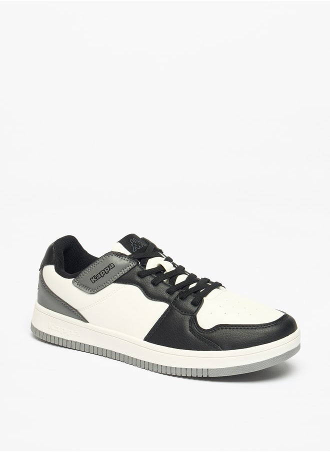 Kappa Men's Colourblock Sports Shoes with Lace-Up Closure  - Image 1