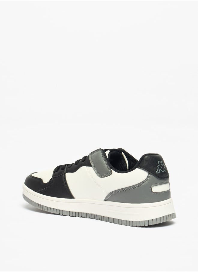 Kappa Men's Colourblock Sports Shoes with Lace-Up Closure  - Image 2