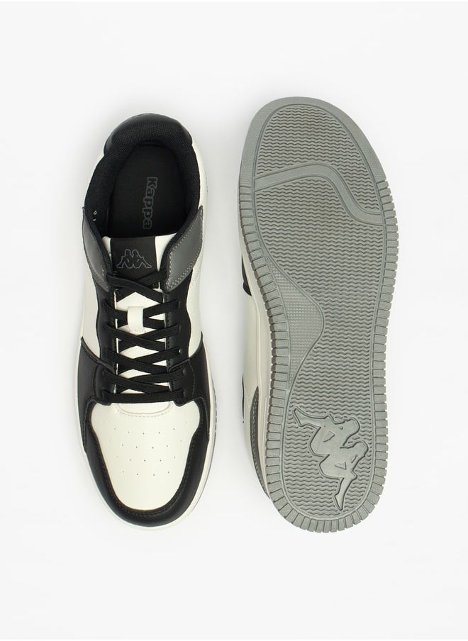 Kappa Men's Colourblock Sports Shoes with Lace-Up Closure  - Image 5