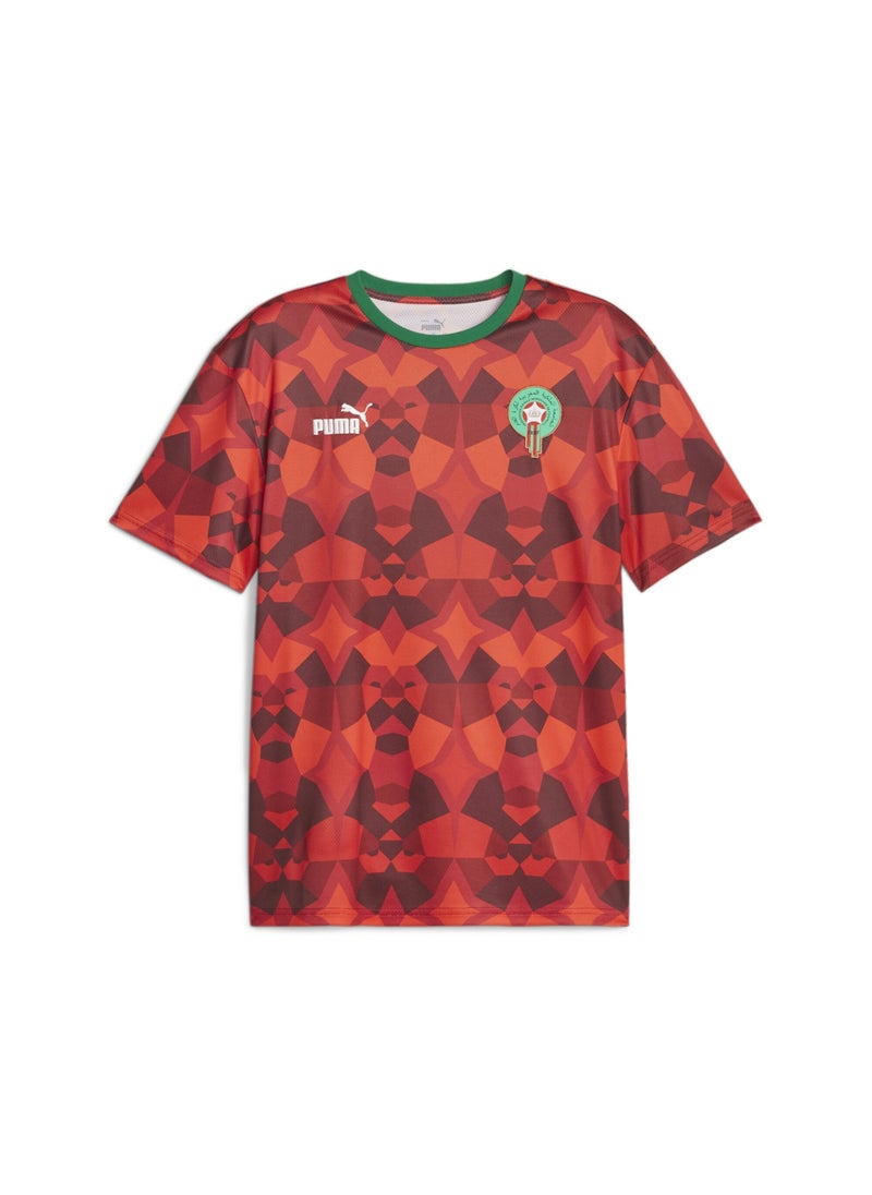 PUMA Morocco FtblCulture Mens Red T-shirt  - Image 4