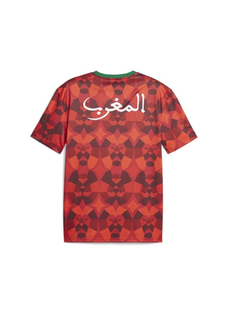 PUMA Morocco FtblCulture Mens Red T-shirt  - Image 5