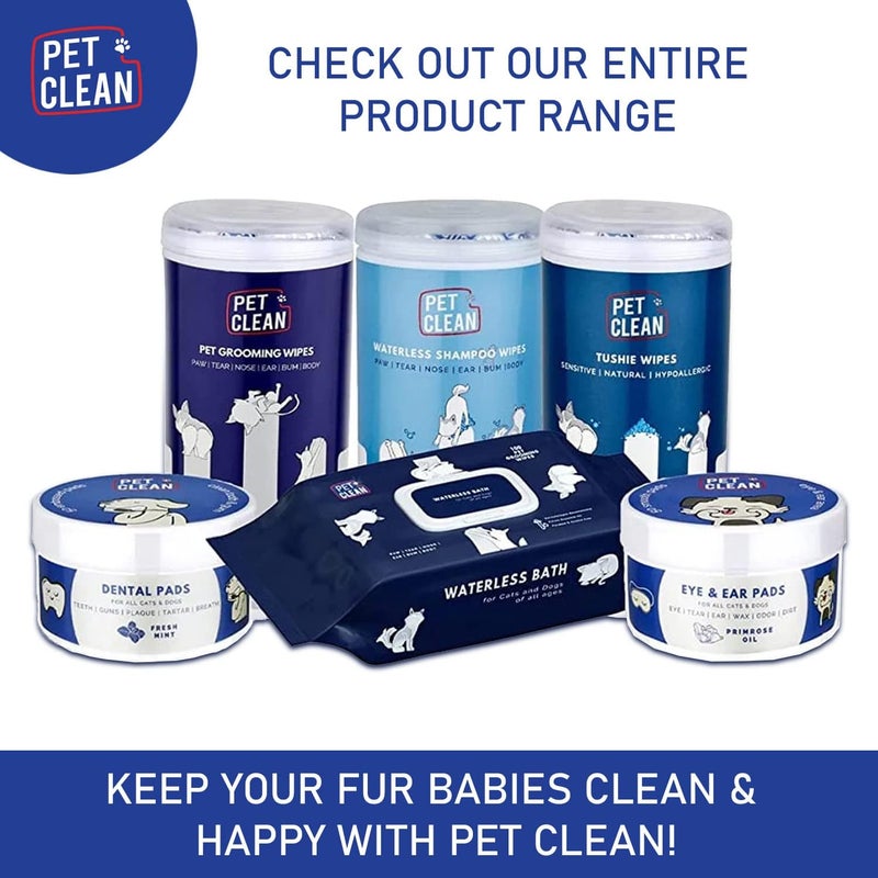 Pet Clean Primrose Oil Eye & Ear Pads - Clinically Approved, Gentle Care for Dogs & Cats - 50 Count (Pack of 1) - Image 5