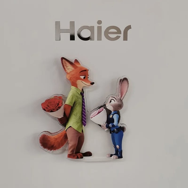 مغناطيس ثلاجة دوار من أكريليك زوتوبيا 2 - Image 3