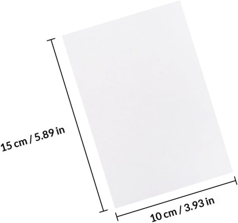 OSOLADY White Sulphite Tracing Paper 150 Sheets 15x10cm Translucent Calligraphy Copy Paper for Artists DIY Sketching and Creative Work - Image 2