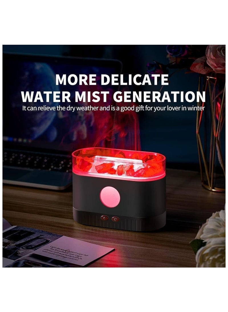 Essential Oil Diffuser for Home, 7 Color Gradient LED Lights, Ultrasonic Humidifier, Aromatherapy Diffuser, for Home, Bedroom, Office, Auto Shut-Off 200ml (White)  - Image 3