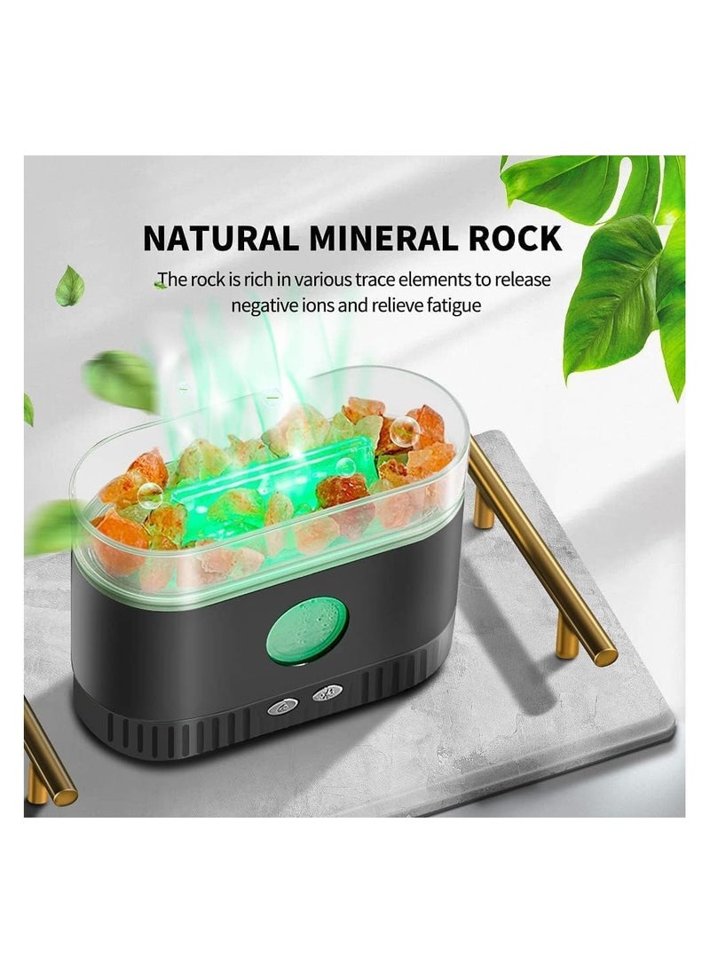 Essential Oil Diffuser for Home, 7 Color Gradient LED Lights, Ultrasonic Humidifier, Aromatherapy Diffuser, for Home, Bedroom, Office, Auto Shut-Off 200ml (White)  - Image 4