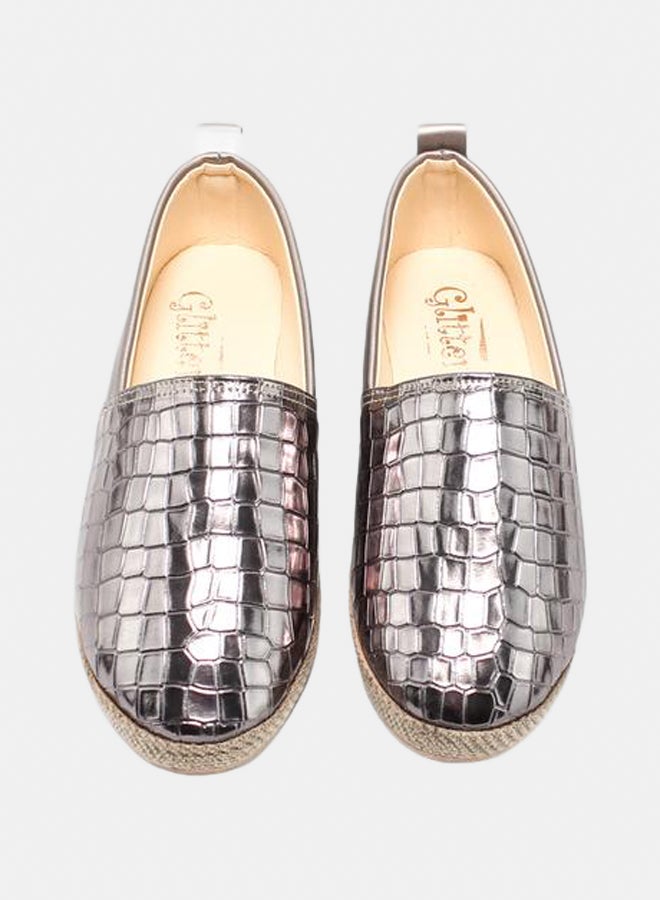 Glitter Women Ballerina - Grey - Image 3